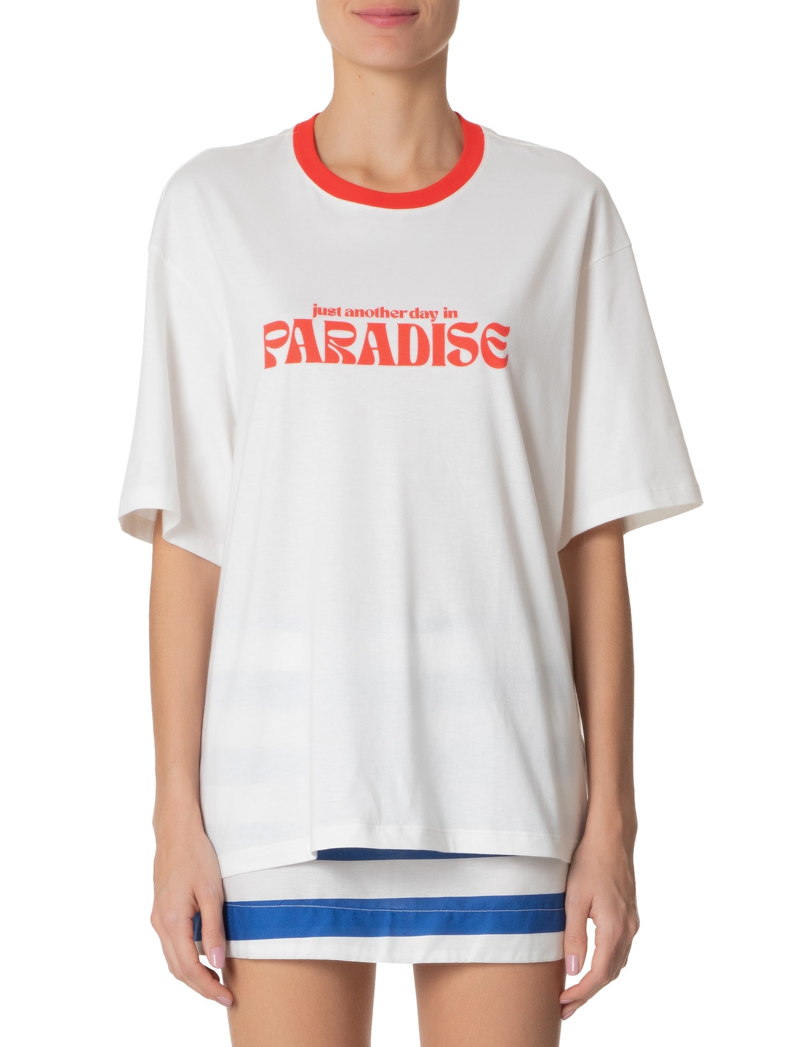 Camiseta Feminina Silk Paradise Branco Dress To