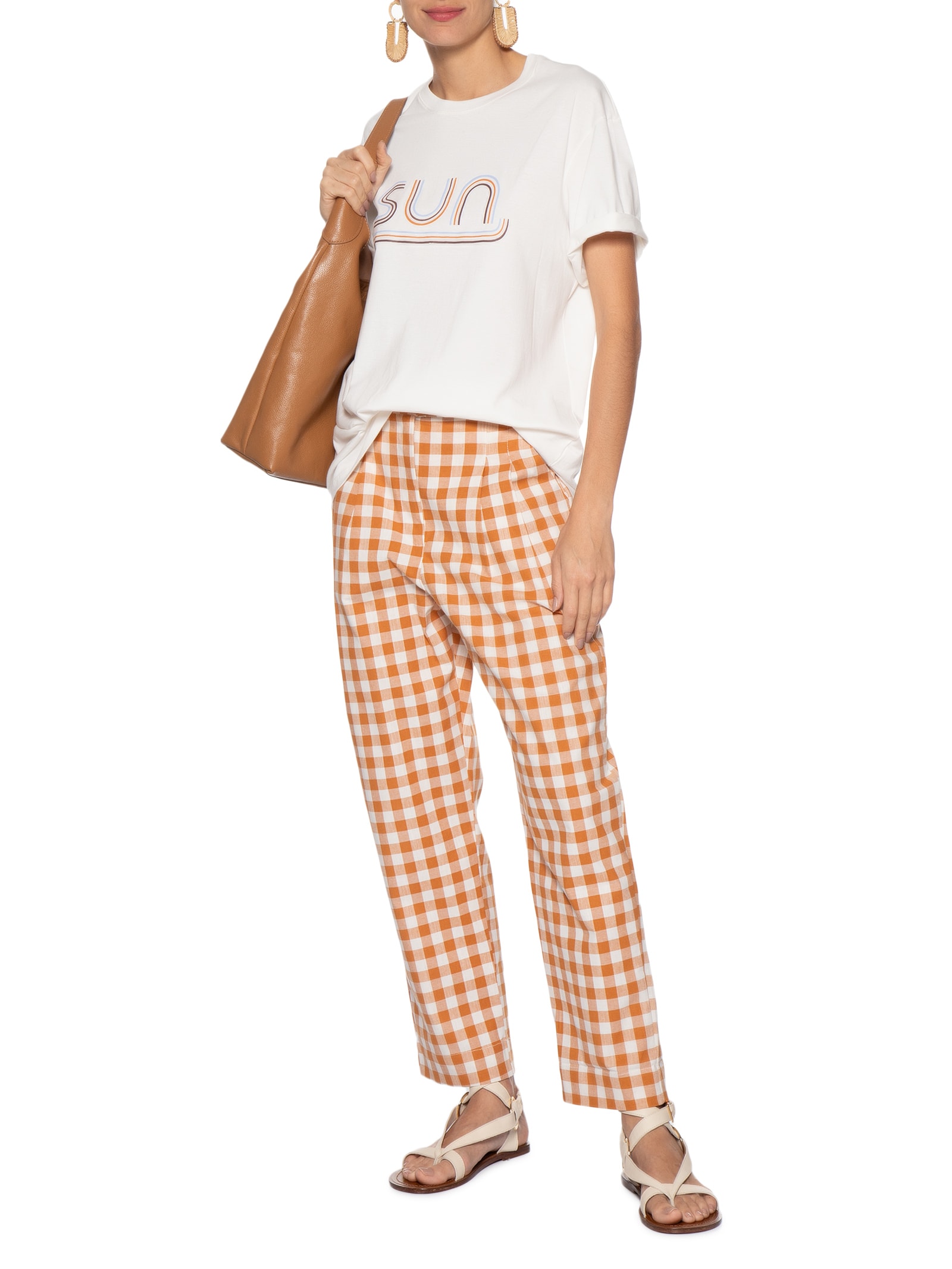 Camiseta Feminina Silk Sun Branco Dress To