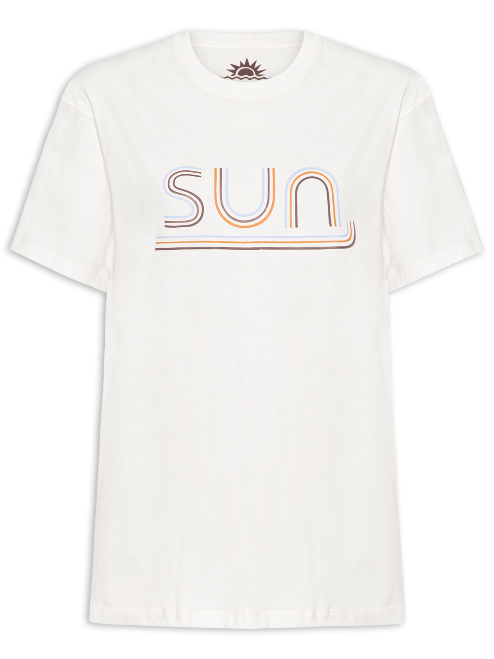 Camiseta Feminina Silk Sun Branco Dress To