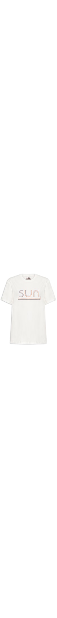 Camiseta Feminina Silk Sun - Branco