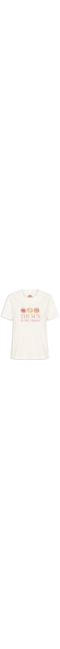 Camiseta Feminina Silk The Sun Is My Muse - Amarelo