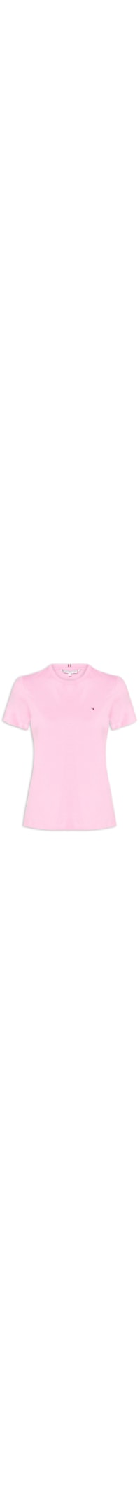 Camiseta Feminina Slim Cody C-NK SS - Rosa