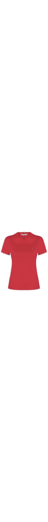 Camiseta Feminina Slim Cody C-NK SS - Vermelho