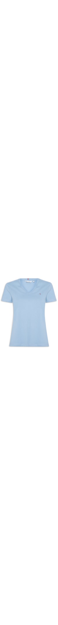 Camiseta Feminina Slim Cody V-Nk Ss - Azul