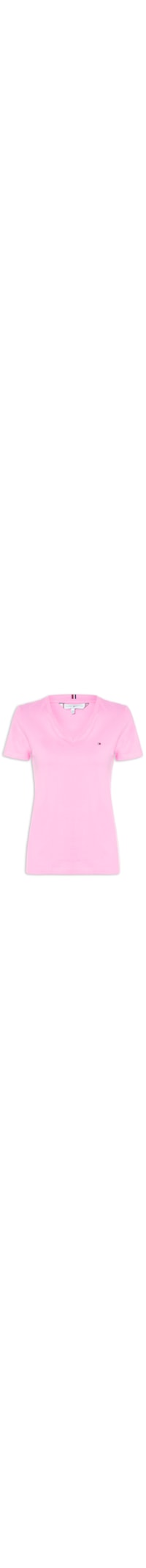 Camiseta Feminina Slim Cody V-NK SS - Rosa