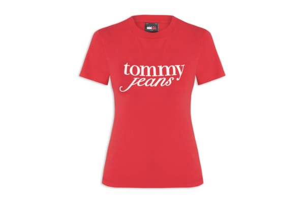 ?Camiseta Feminina Slim Essential Logo Tee Ext - Vermelho