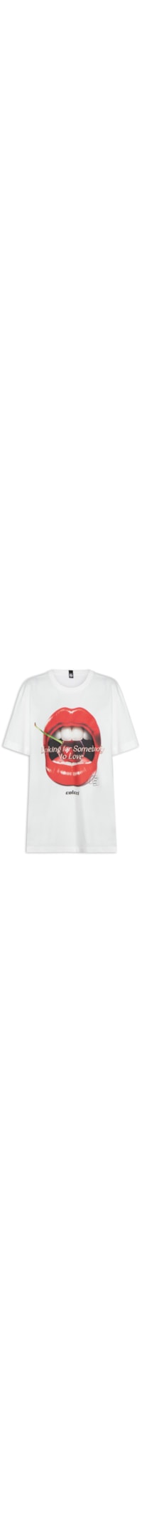 Camiseta Feminina Somebody To Love - Branco