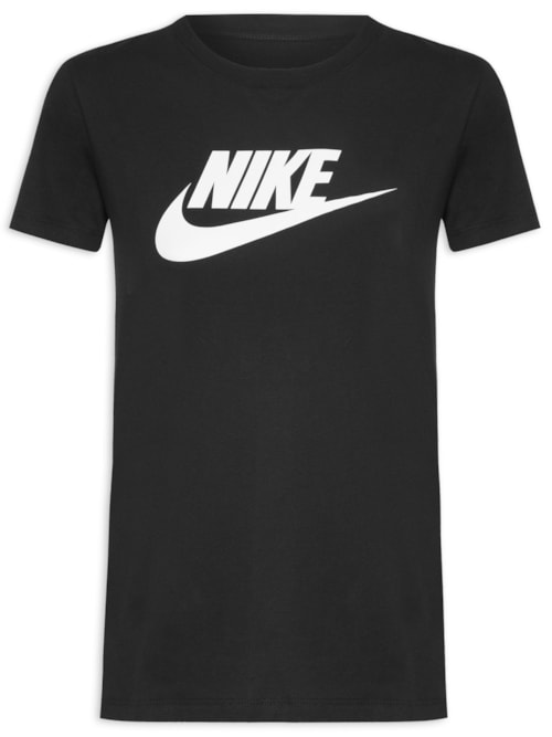 Camiseta Feminina Sportswear Essential - Preto