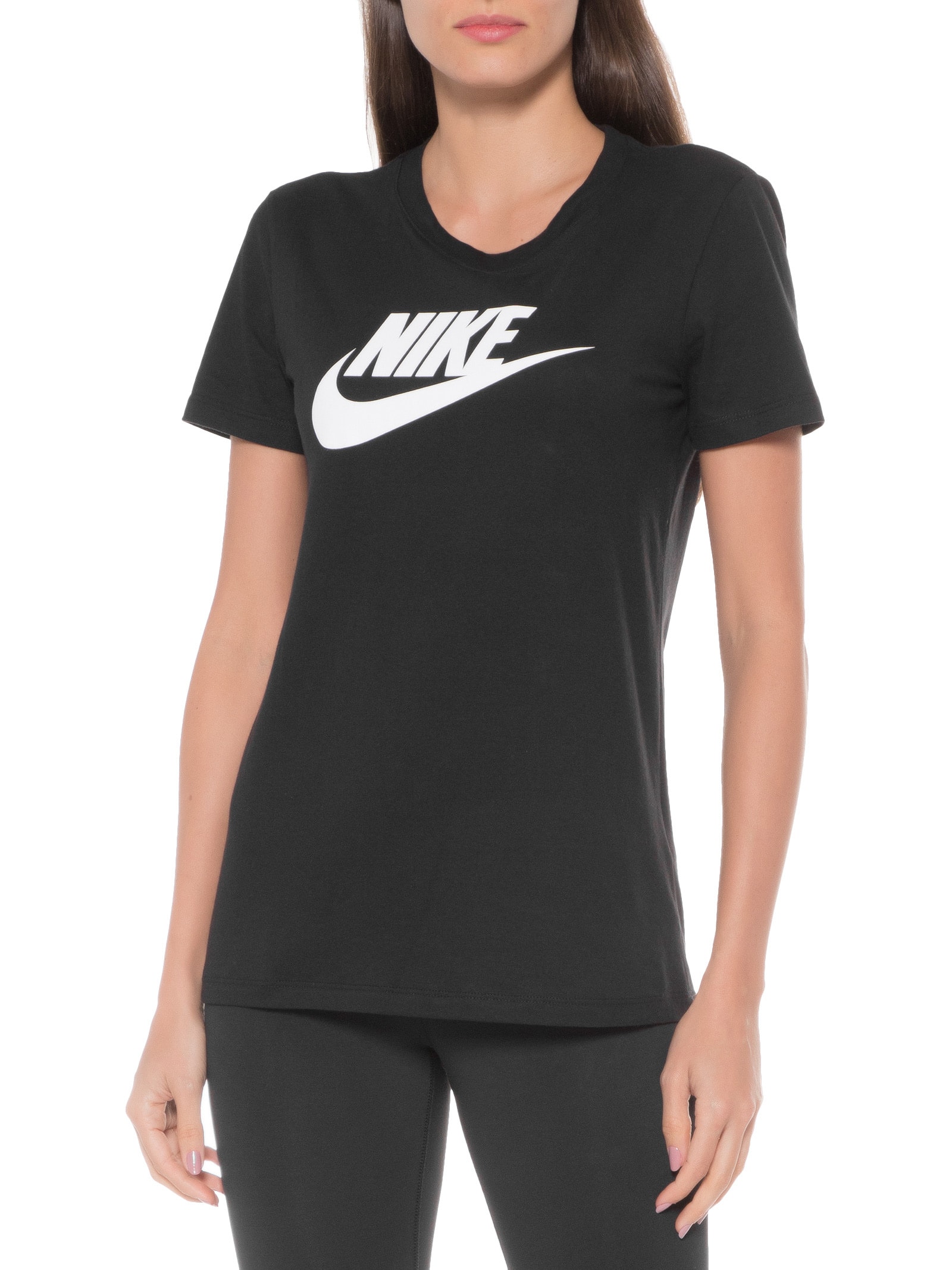 Camiseta Feminina Sportswear Essential Preto Nike