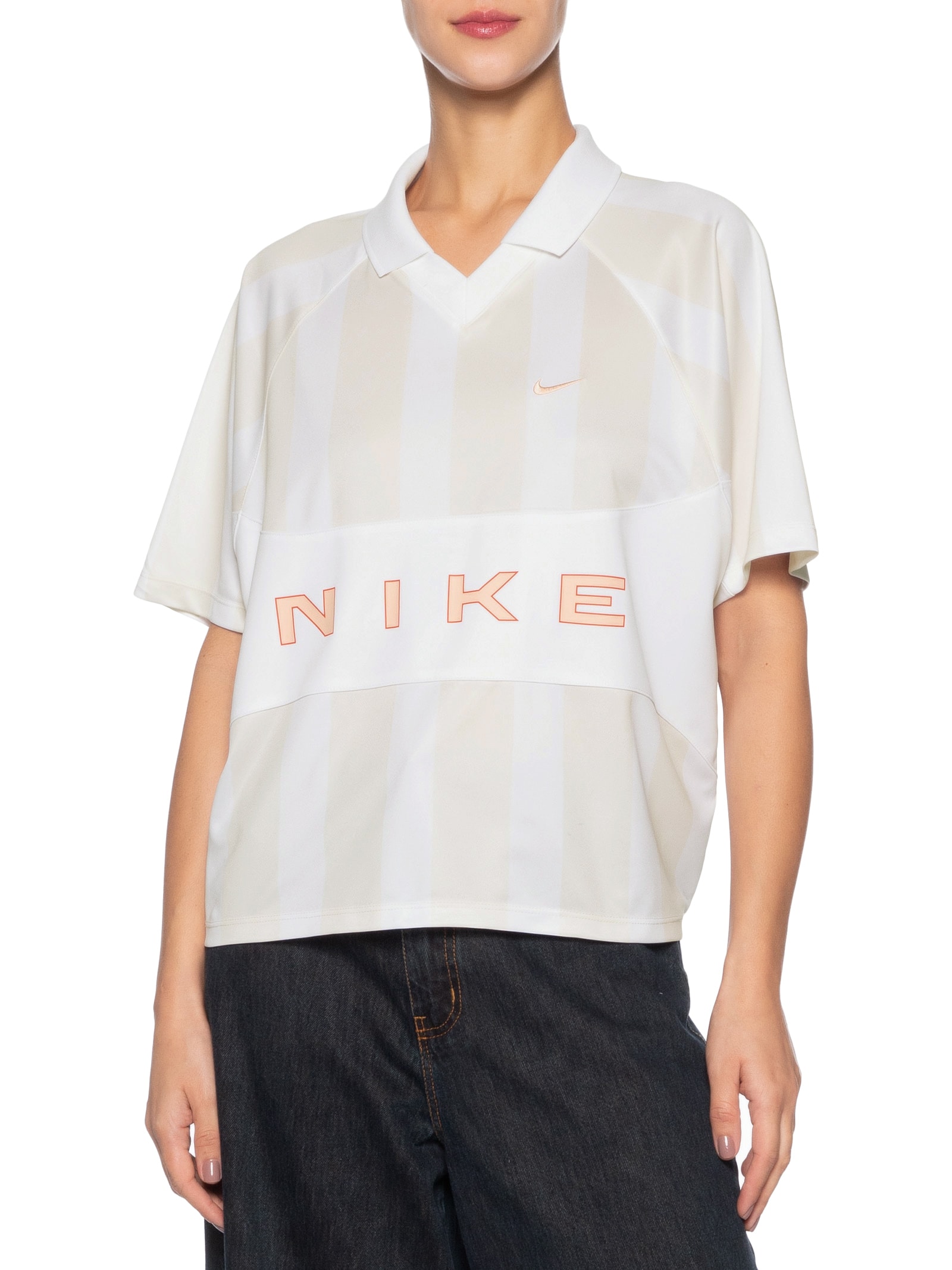 Camiseta Feminina Street Oversized Jersey Off White Nike