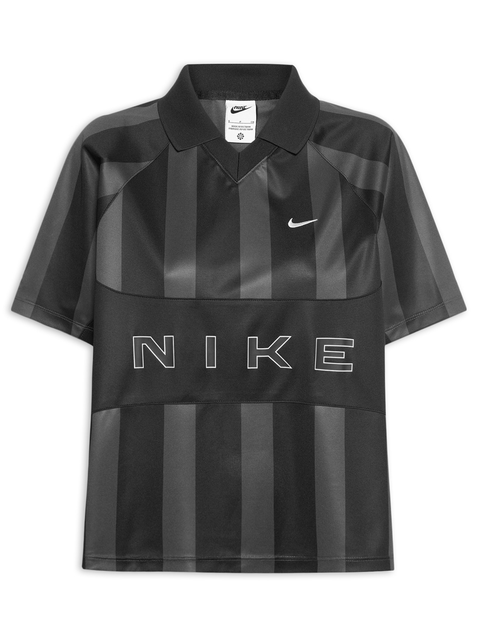 Camiseta Feminina Street Oversized Jersey Preto Nike