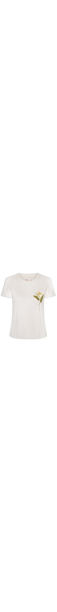 Camiseta Feminina Strelitza - Off White