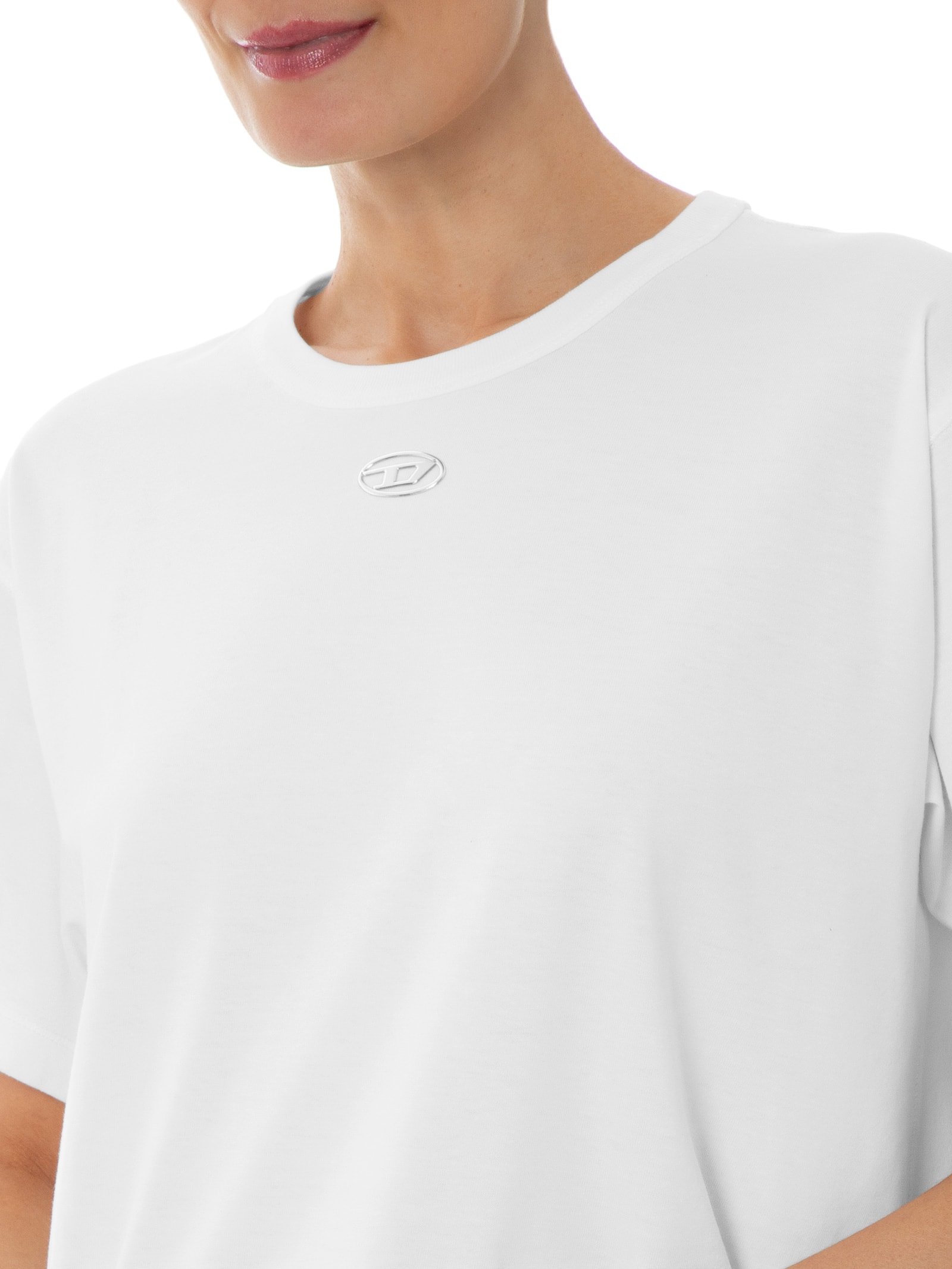 Camiseta Feminina T-Normy-Od-S1 Branco Diesel