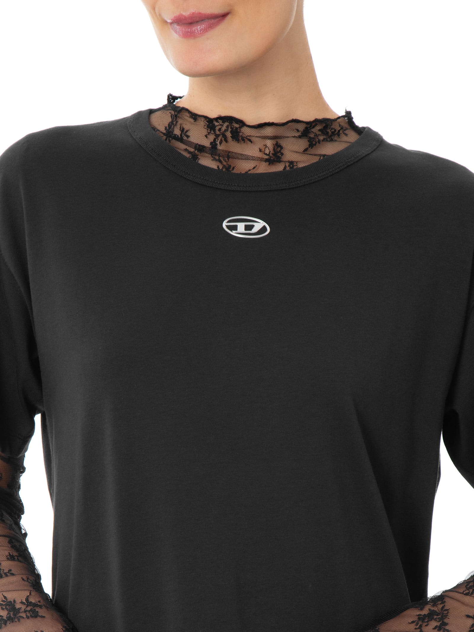 Camiseta Feminina T-Normy-Od-S1 Preto Diesel