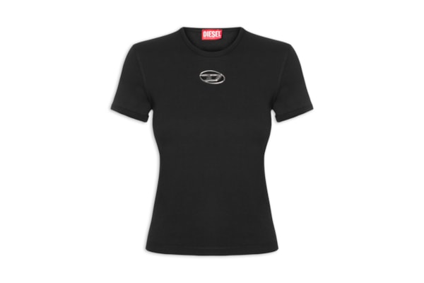 Camiseta Feminina T-Uncutie Long-Od Q1 Maglietta - Preto