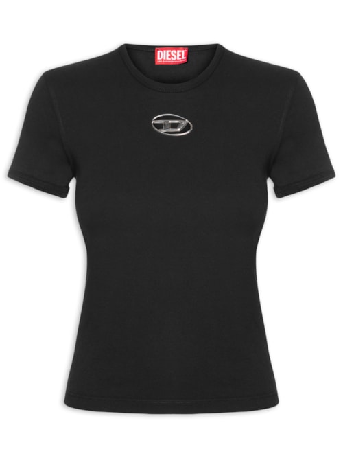 Camiseta Feminina T-Uncutie Long-Od Q1 Maglietta – Preto