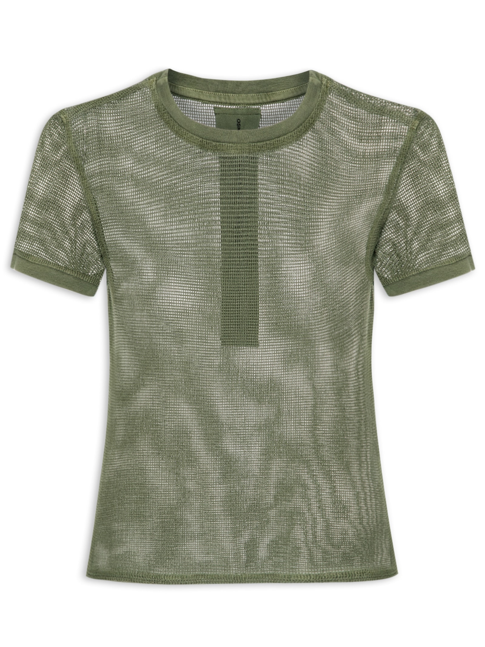 Camiseta Feminina Tela Verde Osklen