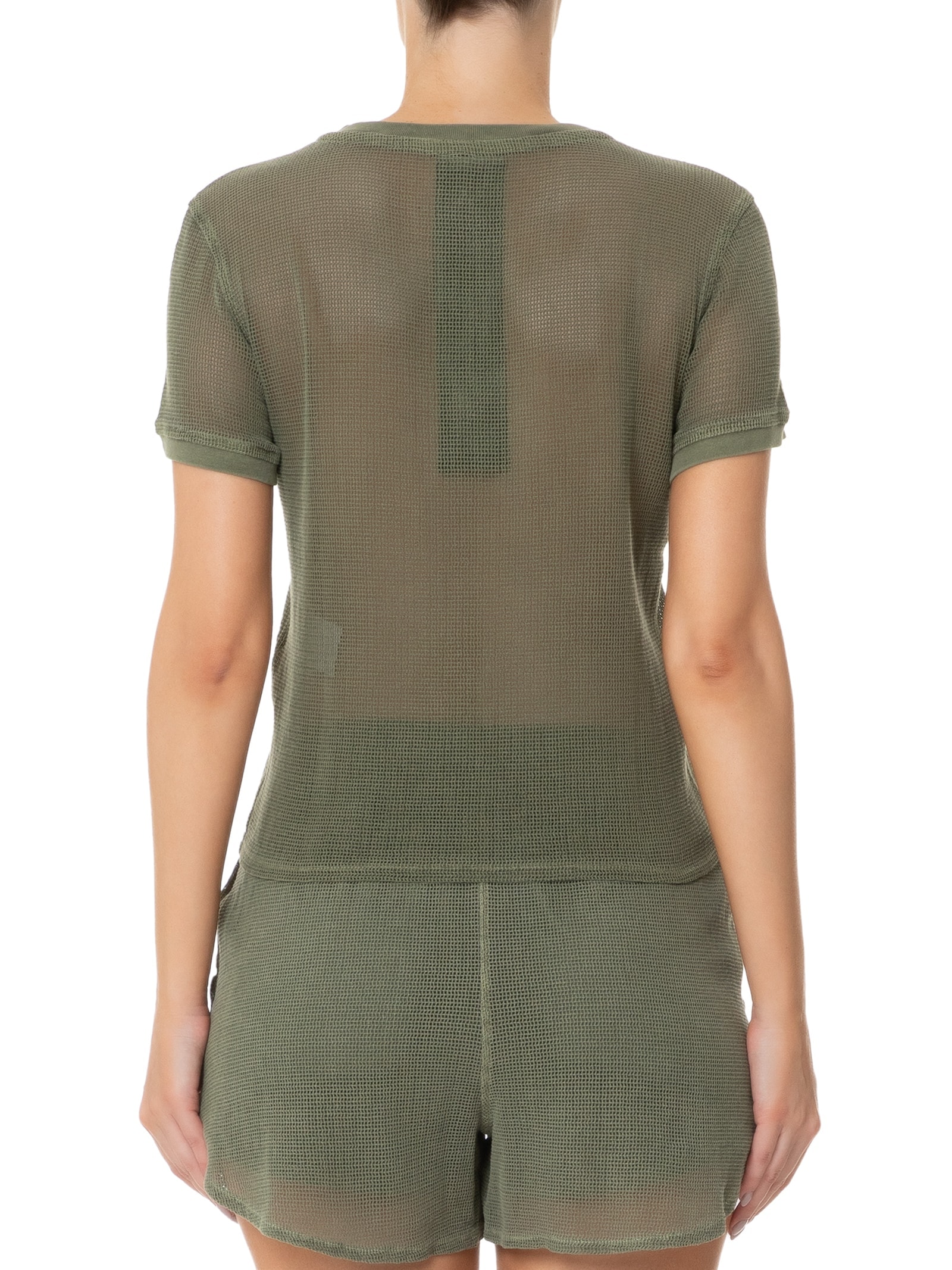 Camiseta Feminina Tela Verde Osklen