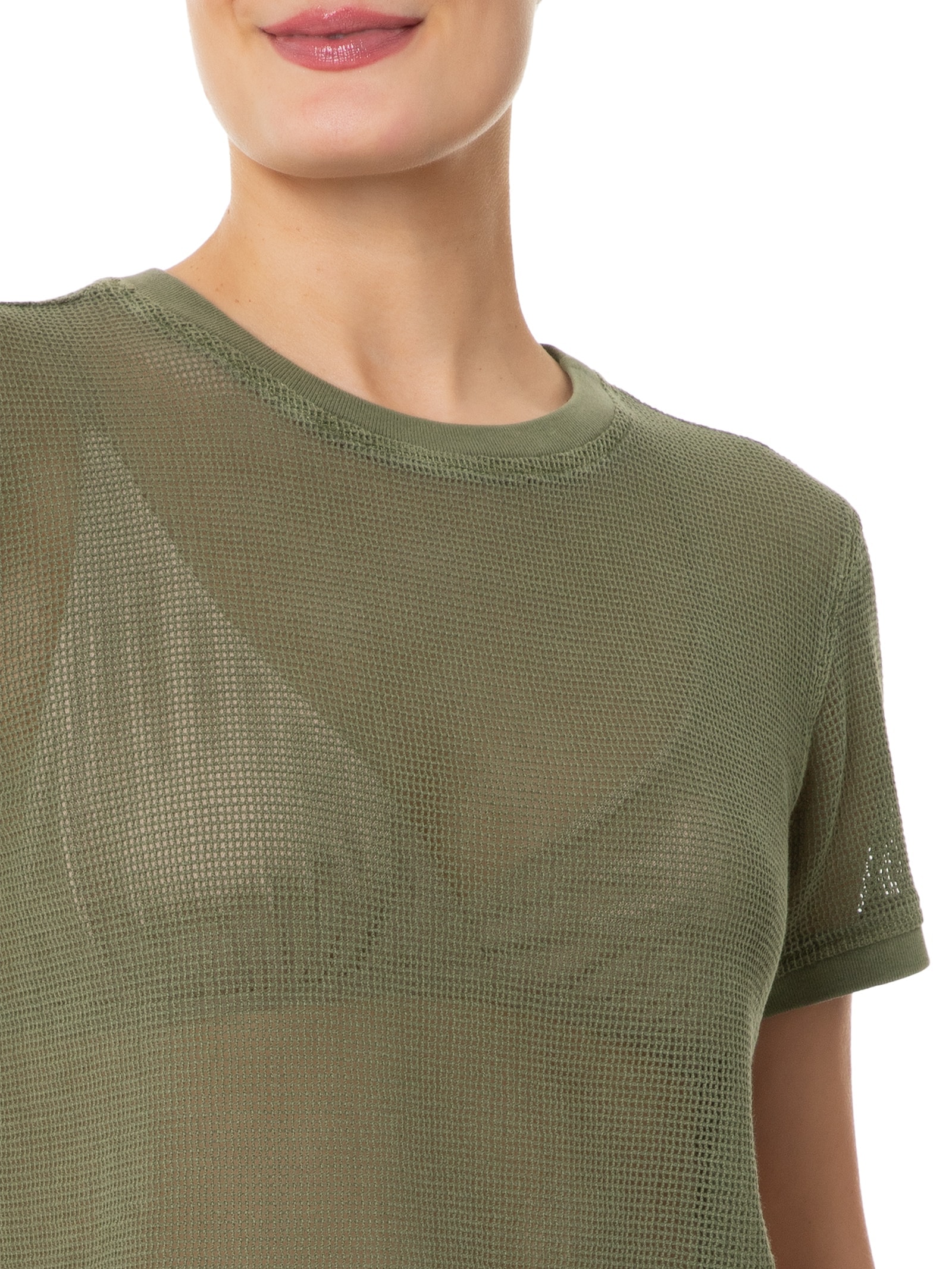 Camiseta Feminina Tela Verde Osklen