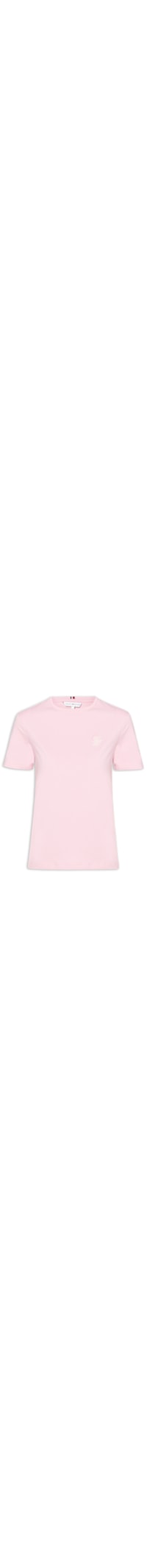Camiseta Feminina Th Script Reg C-Nk SS Tee - Rosa