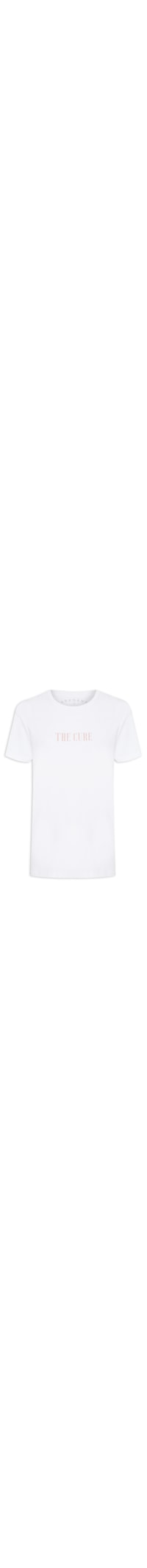 Camiseta Feminina The Cure - Branco