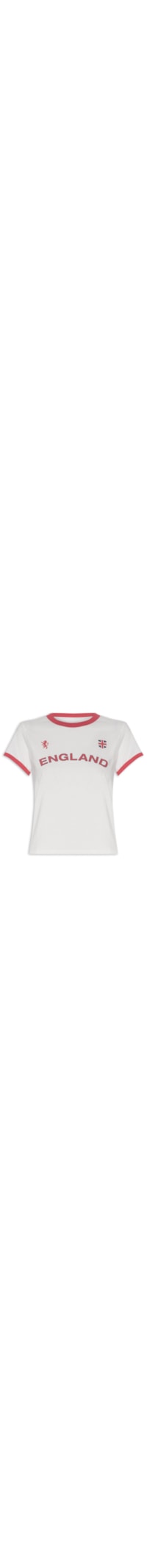 Camiseta Feminina The Original Graphic Tee England - Branco