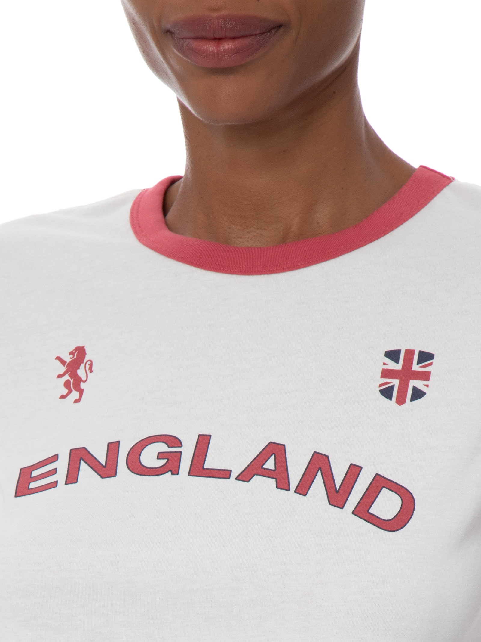 Camiseta Feminina The Original Graphic Tee England – Branco Cotton On
