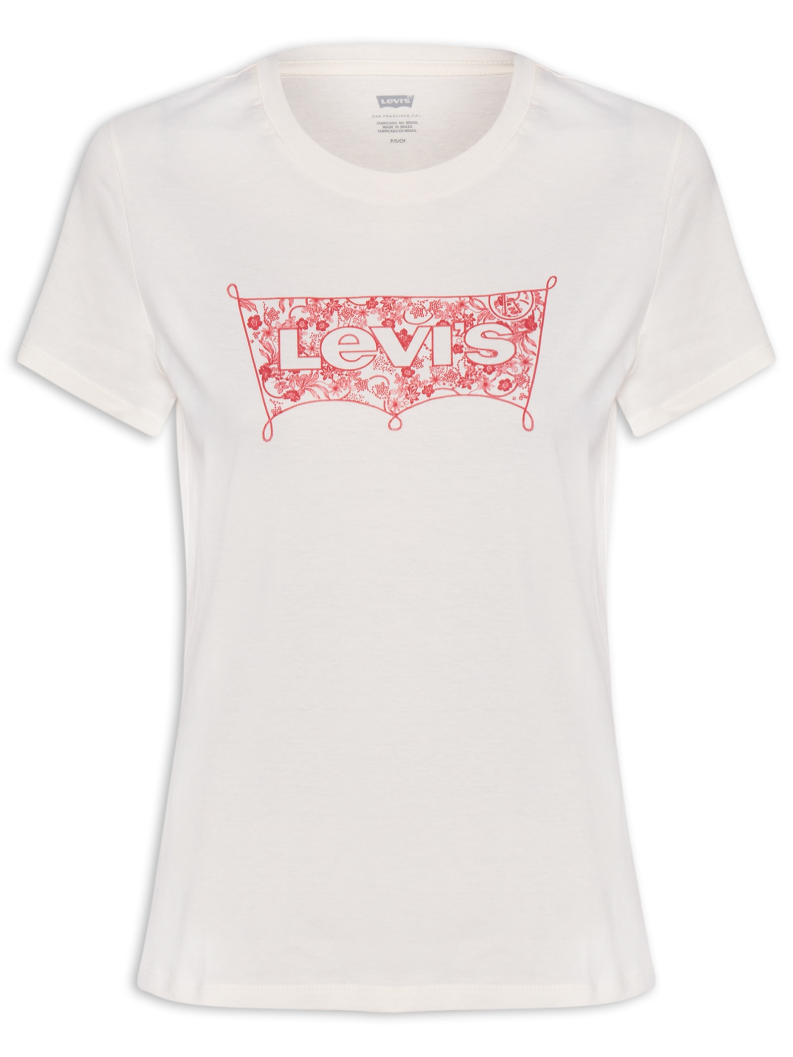 Camiseta Feminina The Perfect Tee Branco Levi's