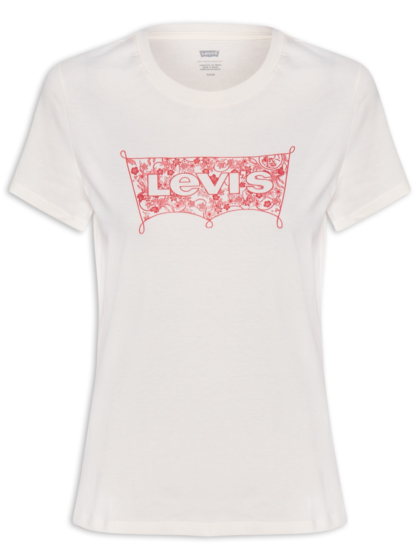 Camiseta Feminina The Perfect Tee Branco Levi's