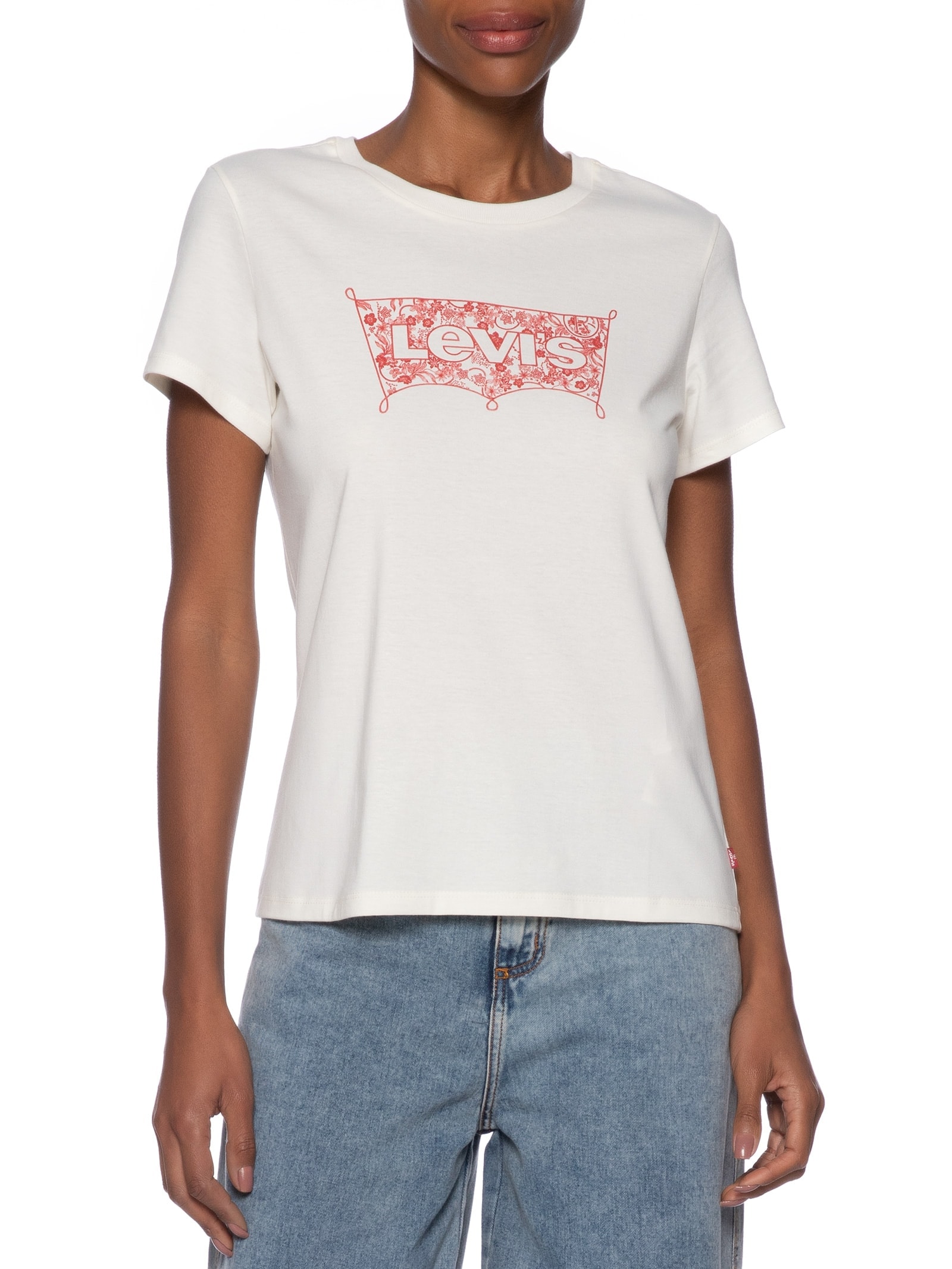 Camiseta Feminina The Perfect Tee Branco Levi's