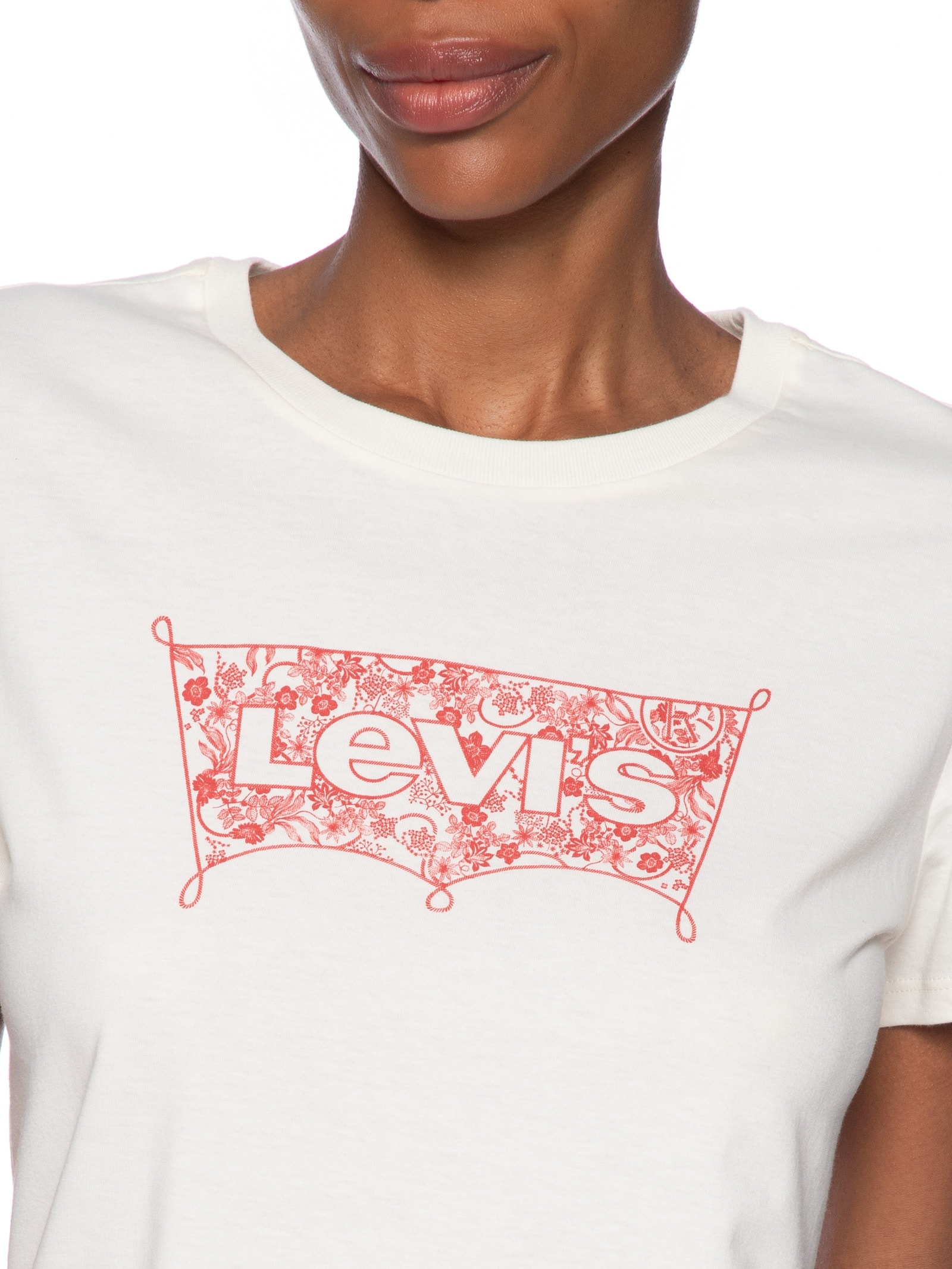 Camiseta Feminina The Perfect Tee Branco Levi's