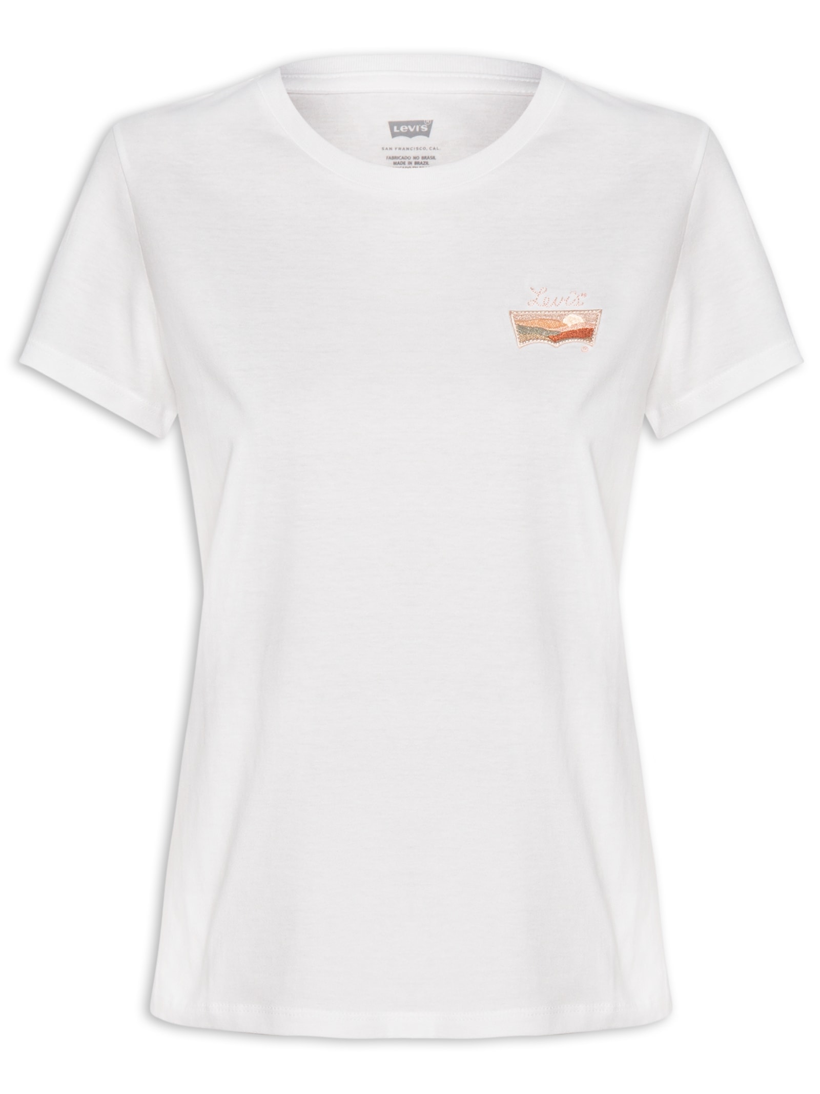 Camiseta Feminina The Perfect Tee Branco Levi's
