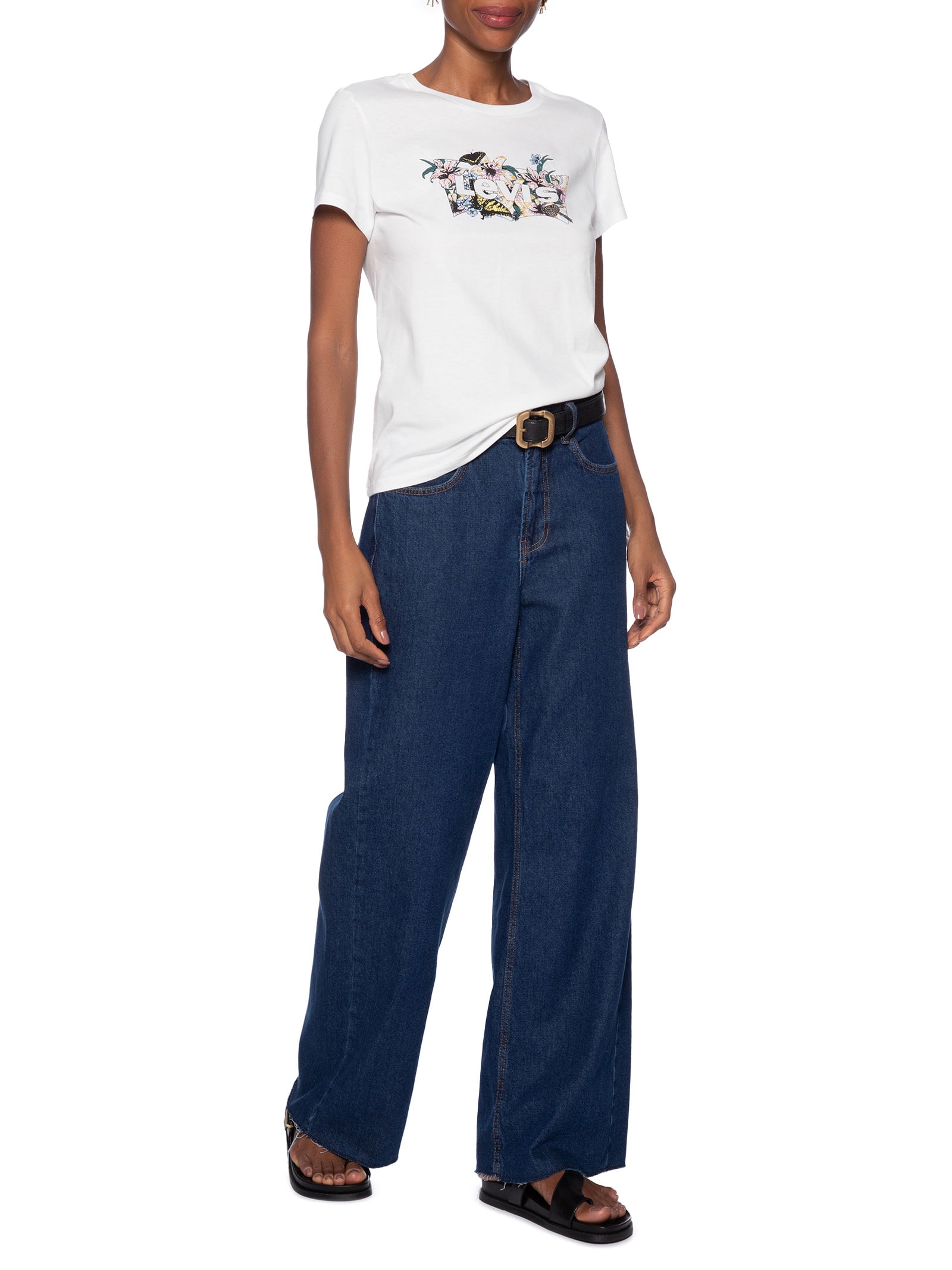 Camiseta Feminina The Perfect Tee Branco Levi's