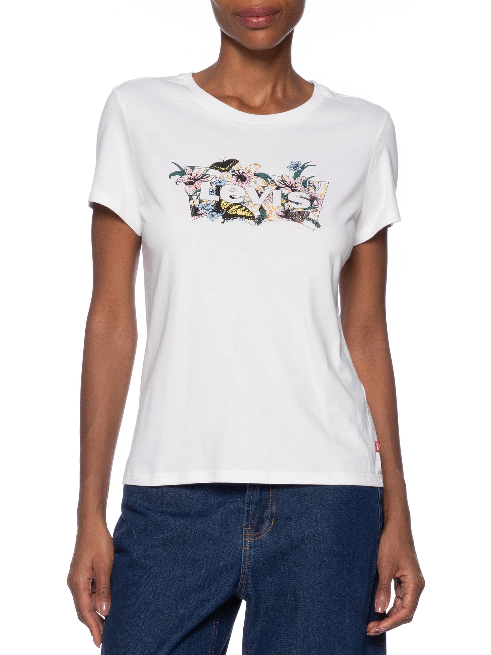 Camiseta Feminina The Perfect Tee Branco Levi's