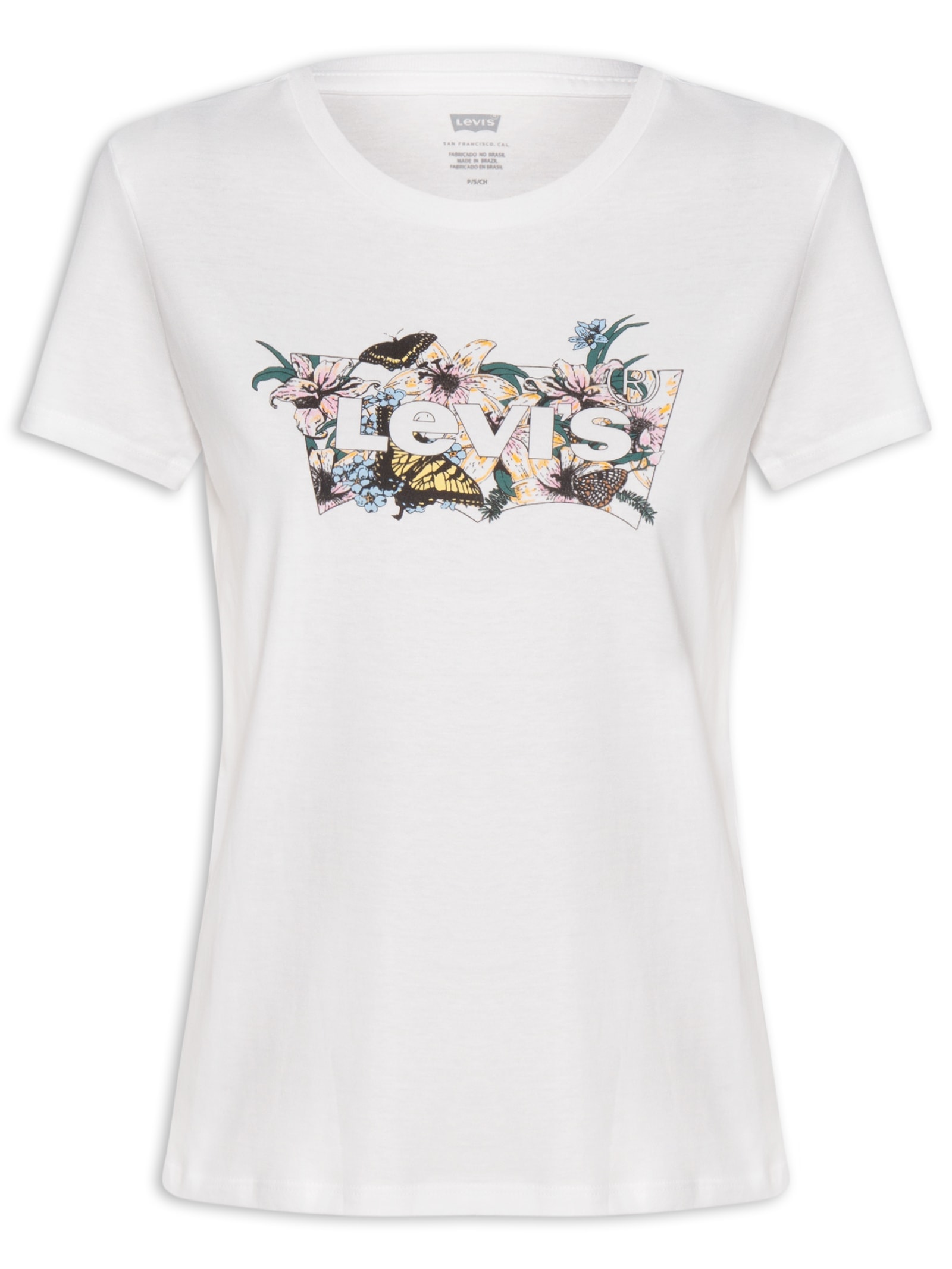 Camiseta Feminina The Perfect Tee Branco Levi's