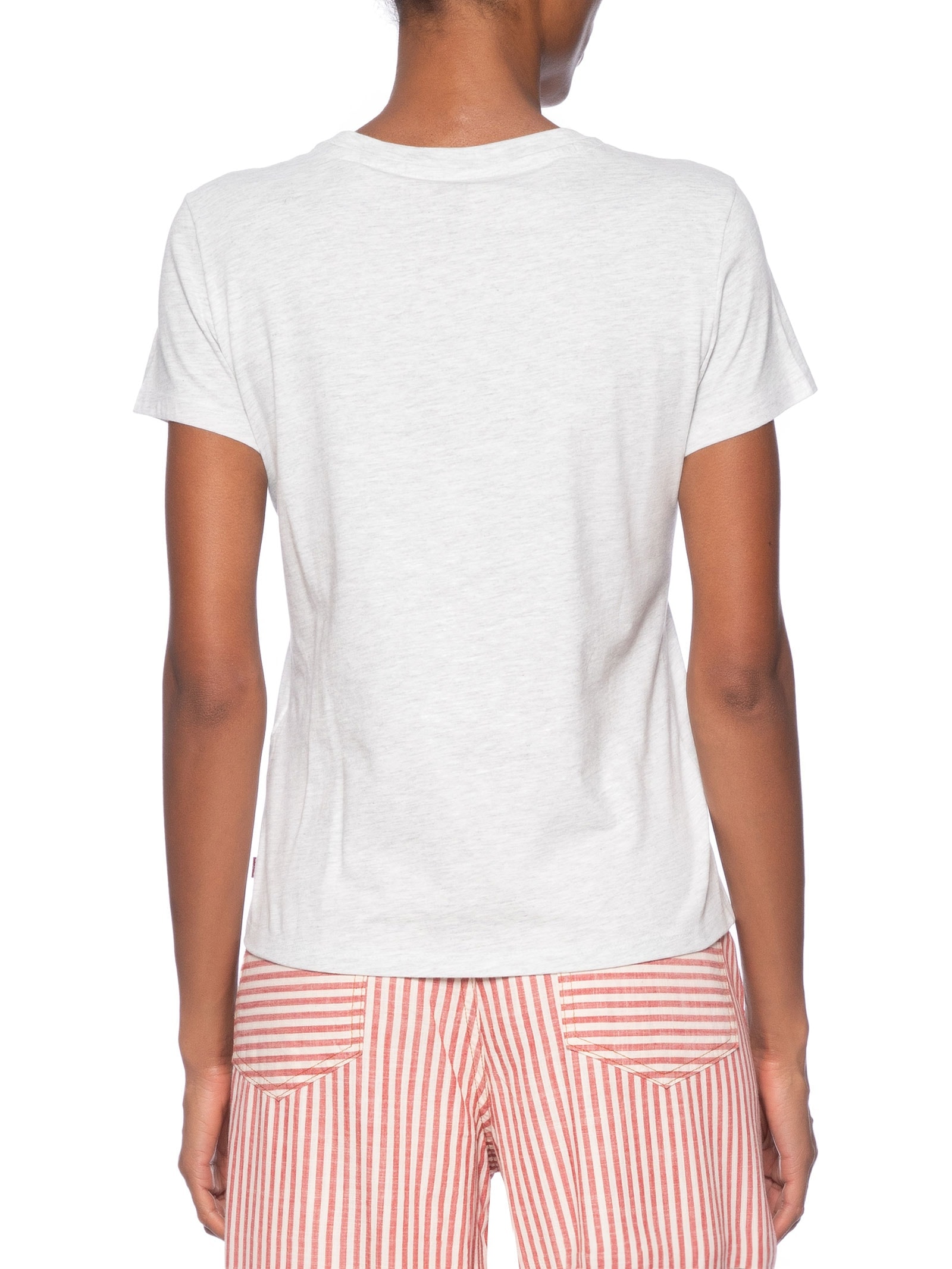 Camiseta Feminina The Perfect Tee Cinza Levi's