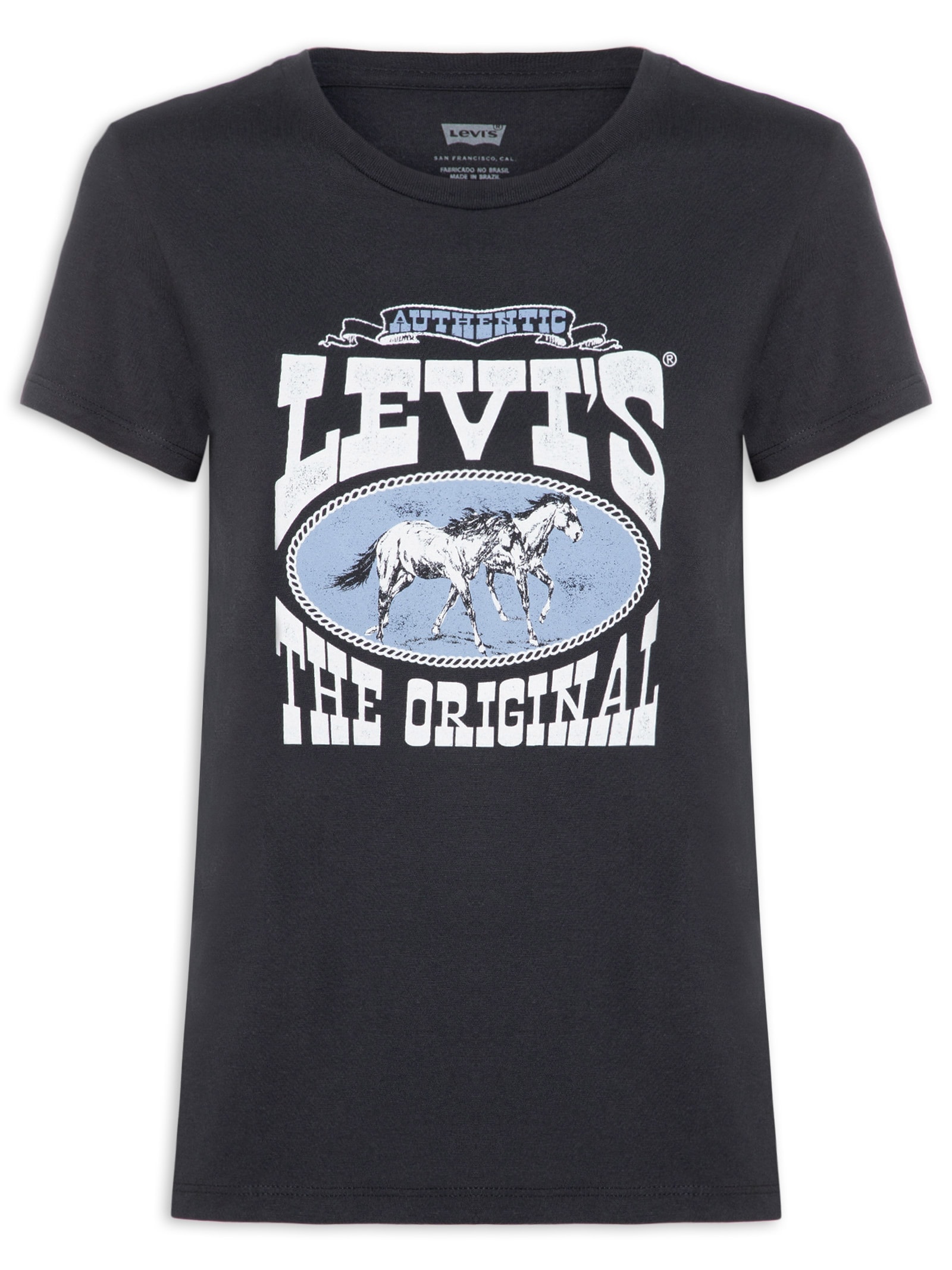 Camiseta Feminina The Perfect Tee Preto Levi's