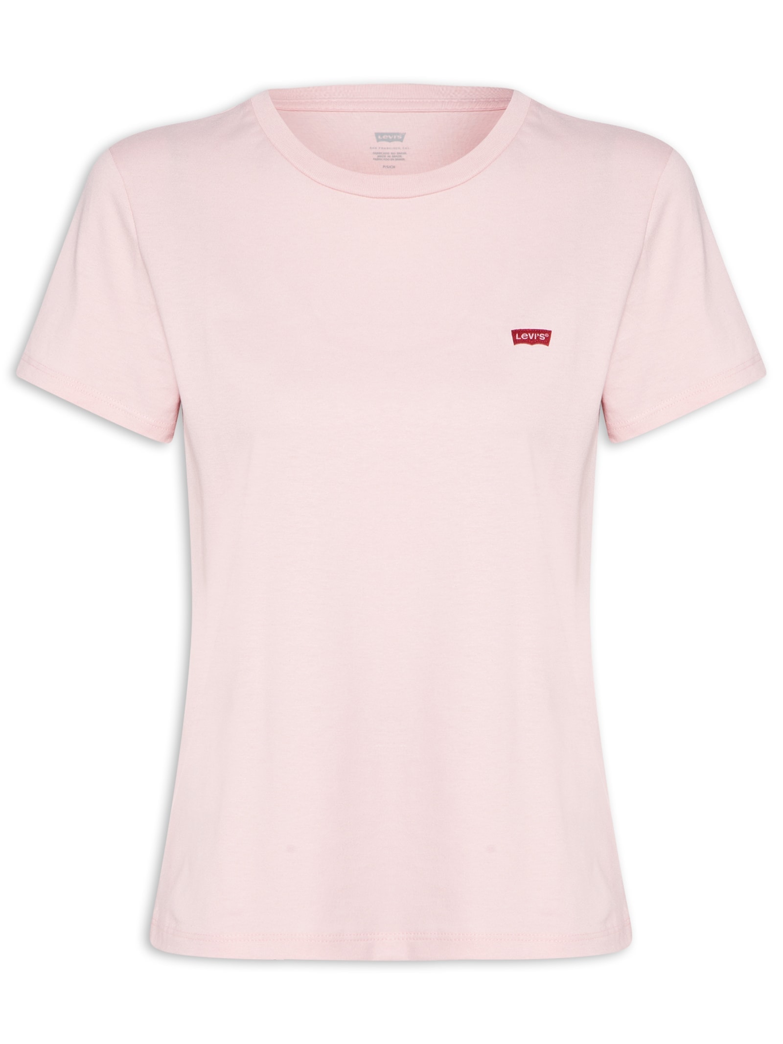 Camiseta Feminina The Perfect Tee Rosa Levi's