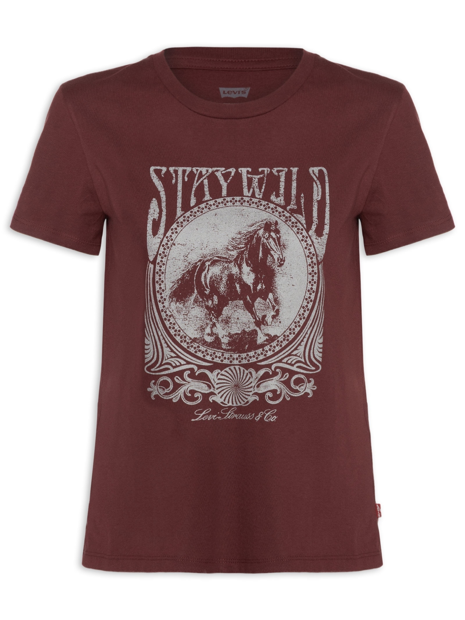 Camiseta Feminina The Perfect Tee Vermelho Levi's