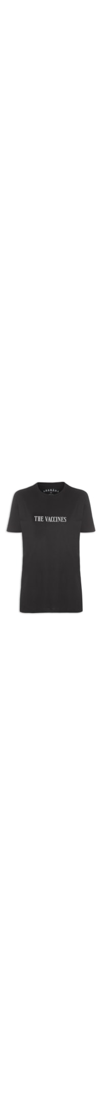 Camiseta Feminina The Vaccines - Preto
