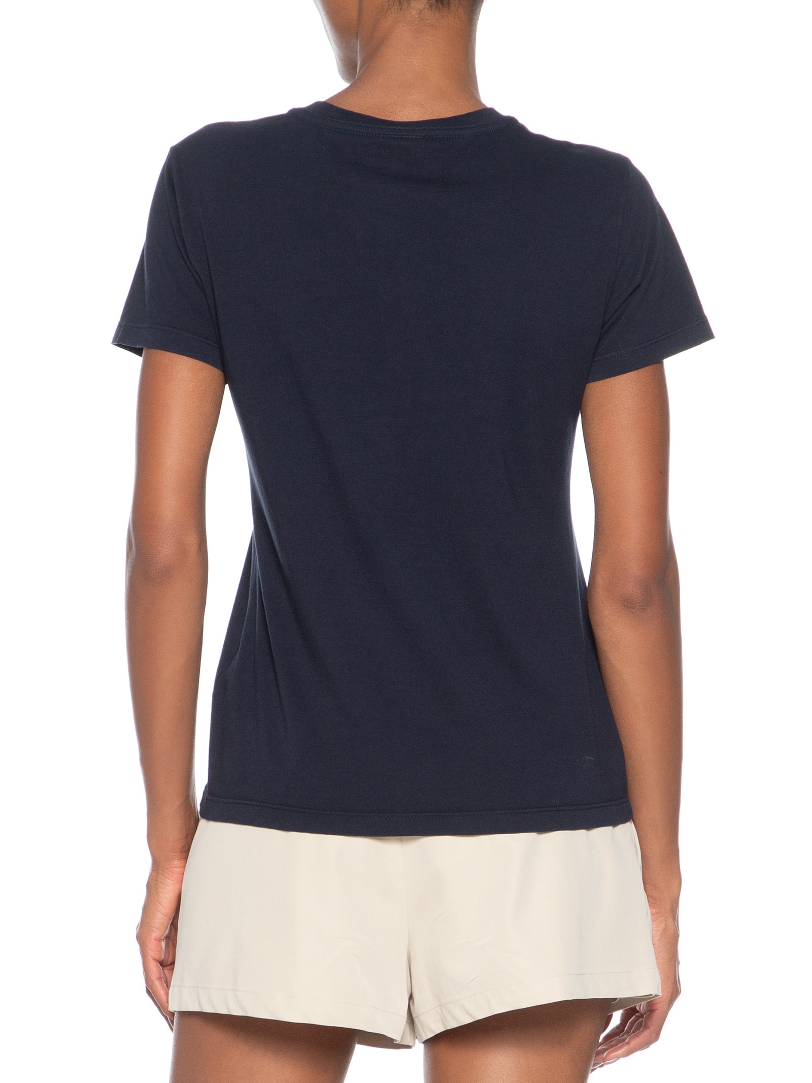 Camiseta Feminina Tjw C Neck Tee Azul Tommy Jeans