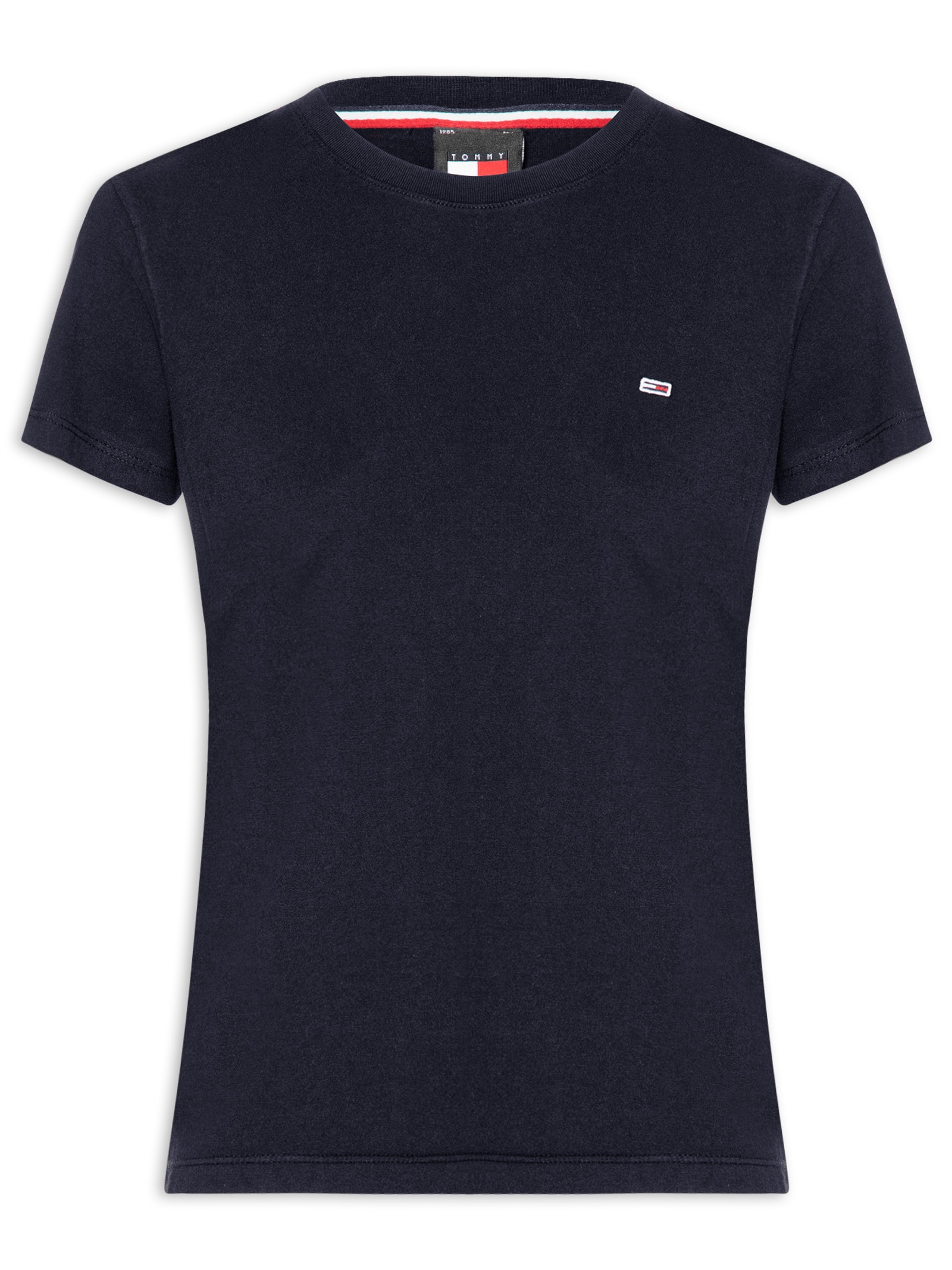 Camiseta Feminina Tjw C Neck Tee Azul Tommy Jeans
