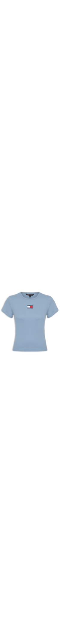 Camiseta Feminina Tjw Slim Badge Rib Tee - Azul