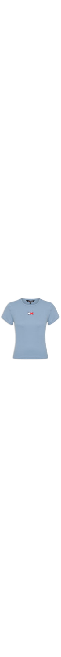 Camiseta Feminina Tjw Slim Badge Rib Tee - Azul