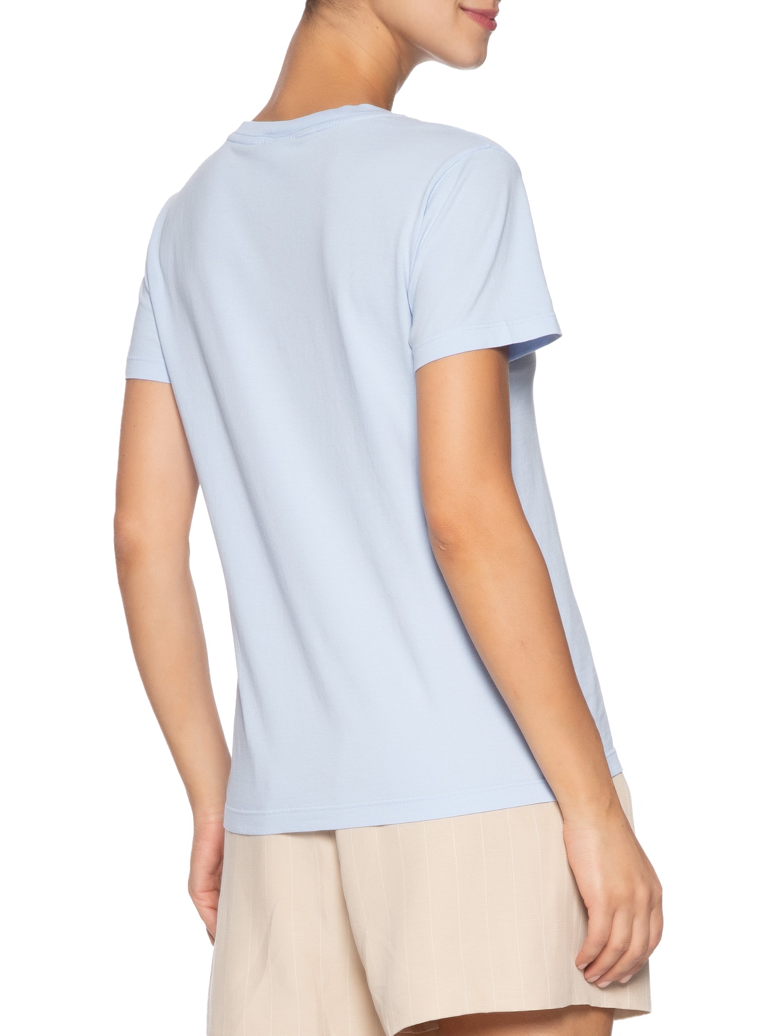 Camiseta Feminina Tjw Slim C Neck Tee Azul Tommy Jeans