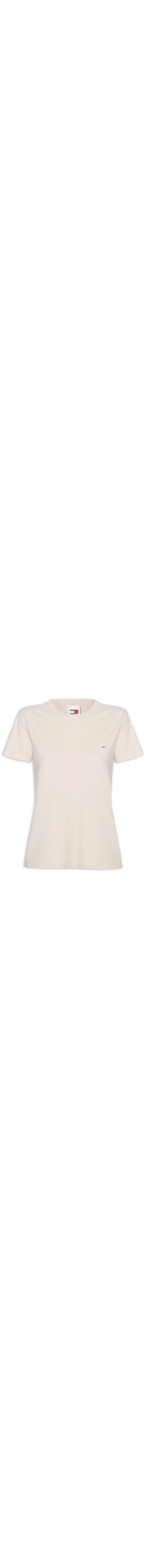 Camiseta Feminina Tjw Slim C Neck Tee - Bege