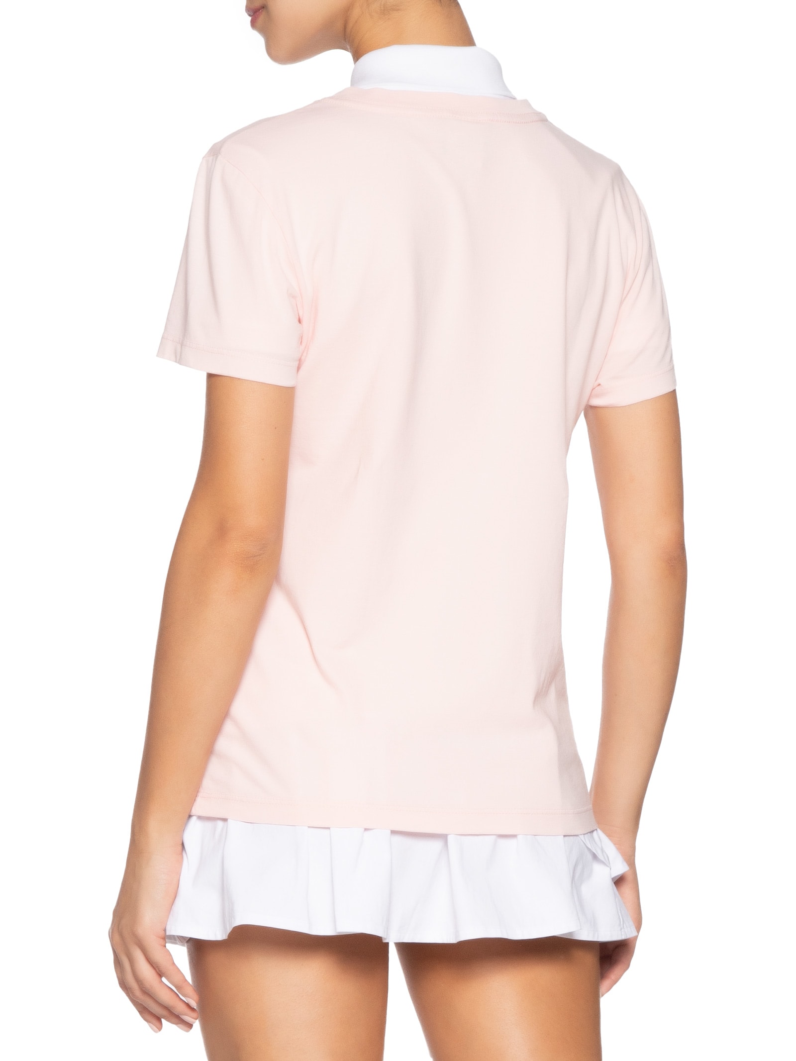 Camiseta Feminina Tjw Slim C Neck Tee Rosa Tommy Jeans