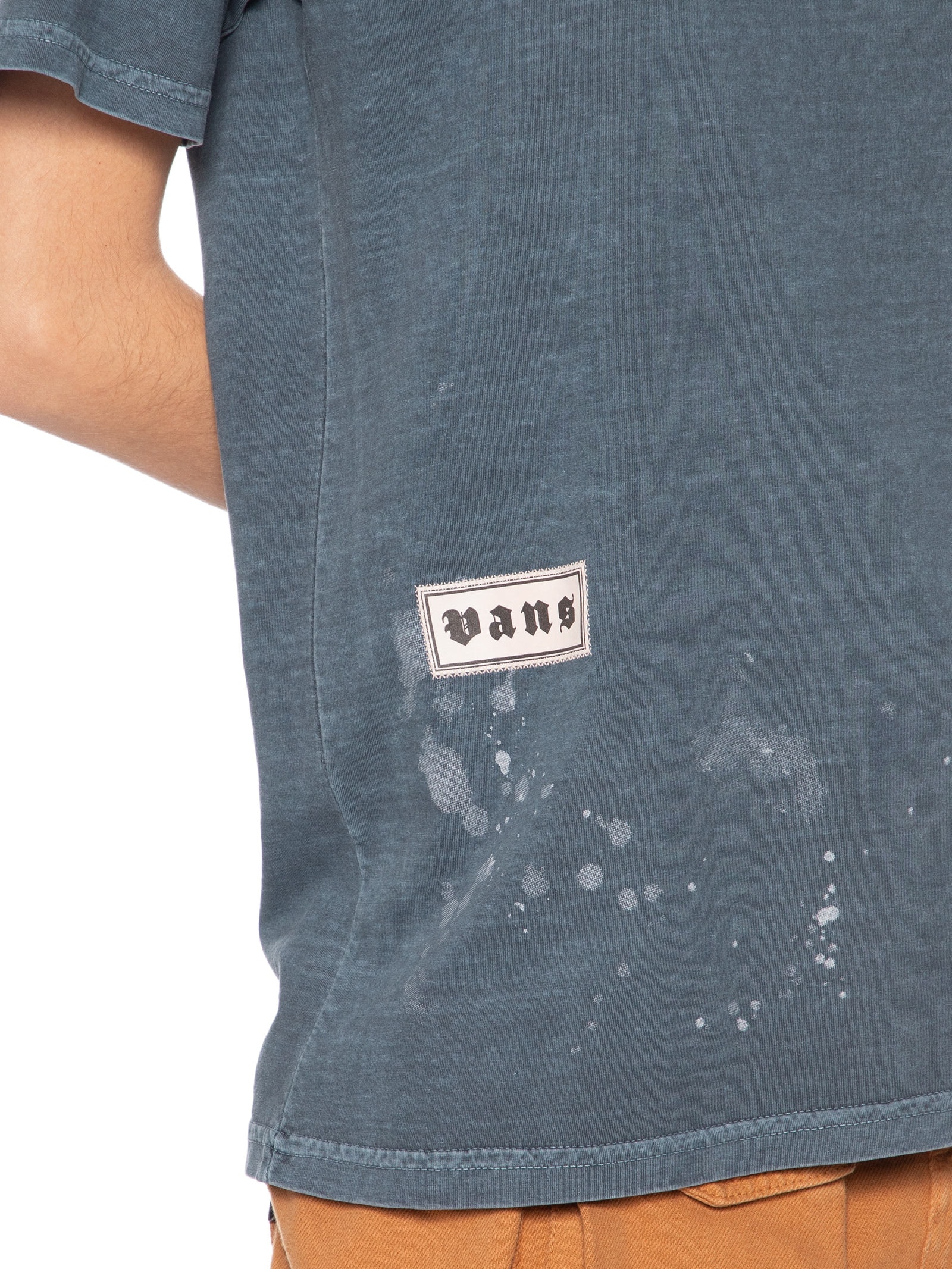 Camiseta Feminina Unpatched Cinza Vans