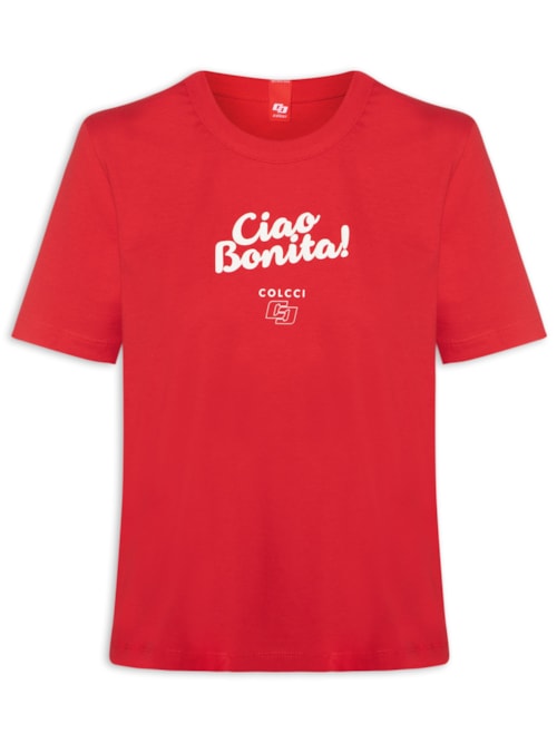 Camiseta Feminina – Vermelho