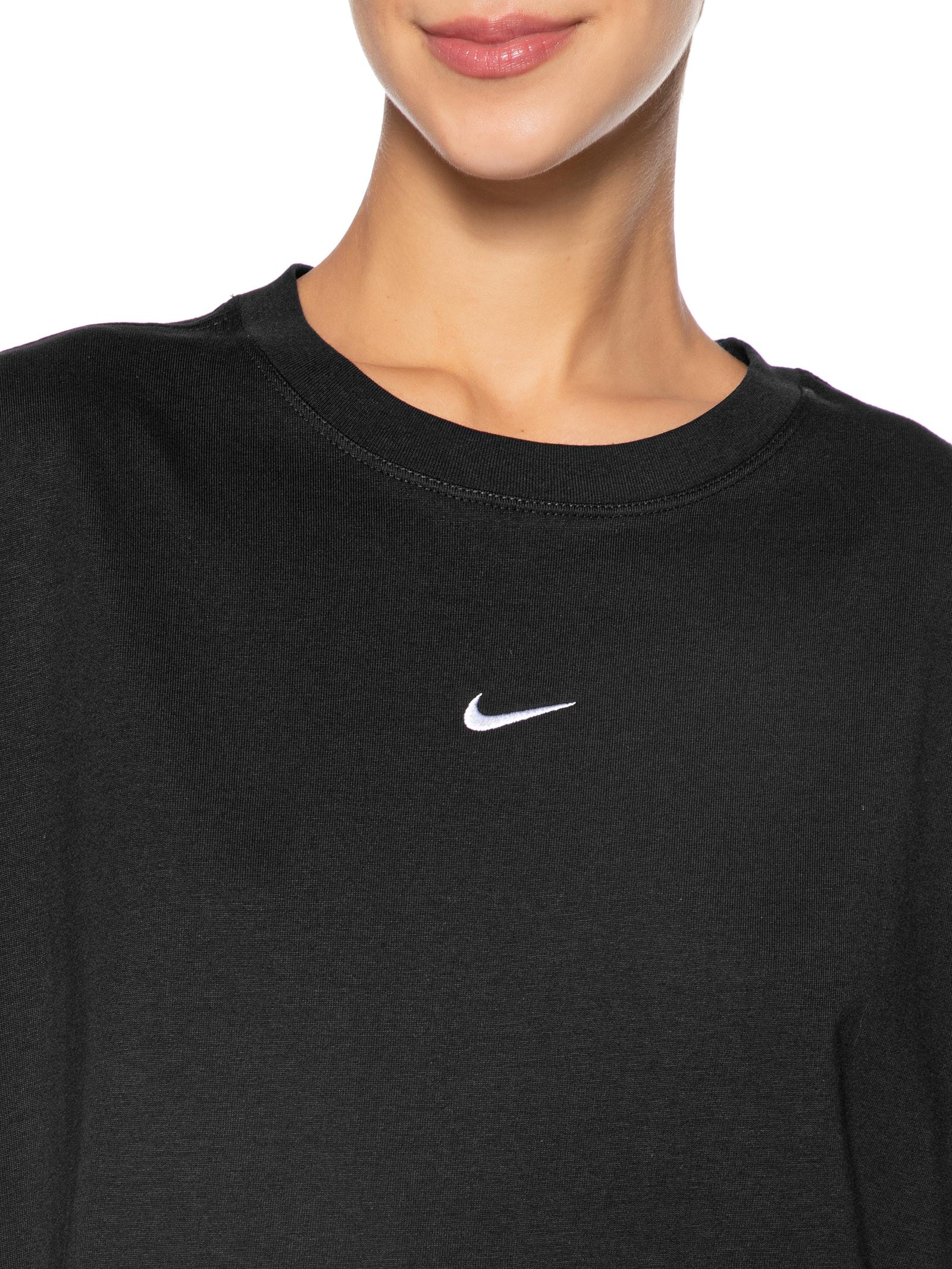 Camiseta Feminina W NSW Classic SS Tee Preto Nike